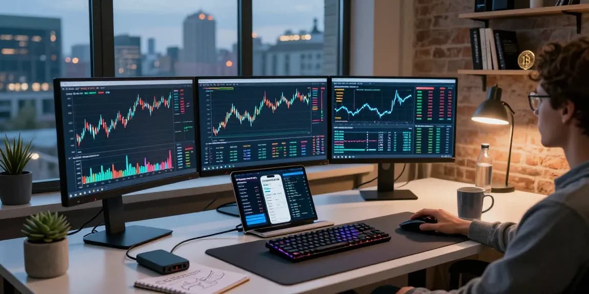 website laten maken en veilige crypto-handel met real-time grafieken en dashboards