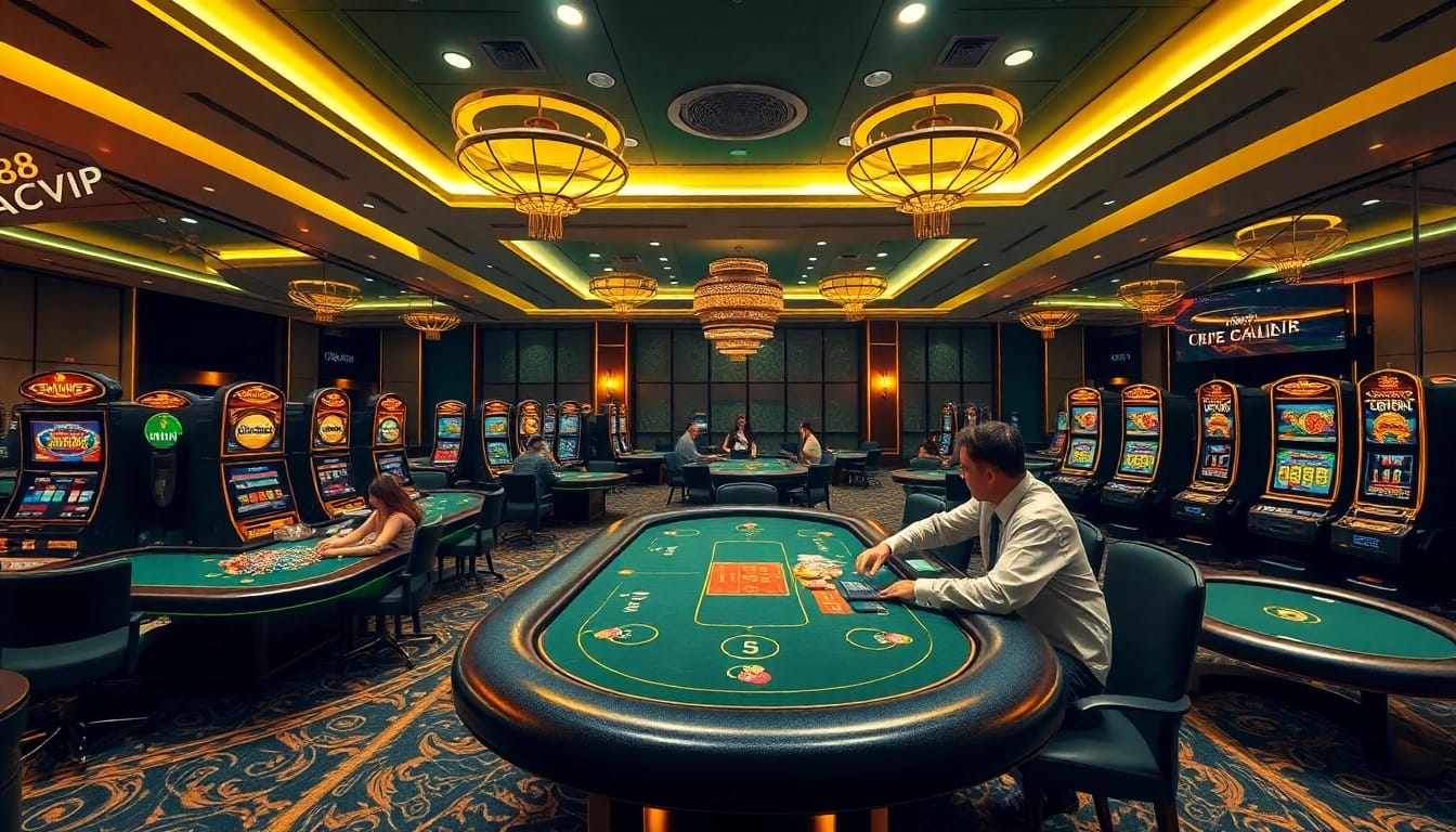 Experience the thrills of U888 ABCVIP with vibrant casino visuals of immersive gameplay.