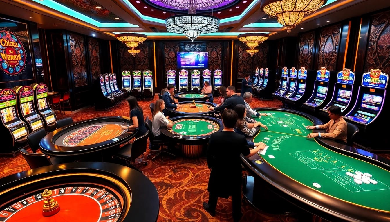 Experience the thrill of betting at 13 win.com with vibrant casino tables and engaging players.