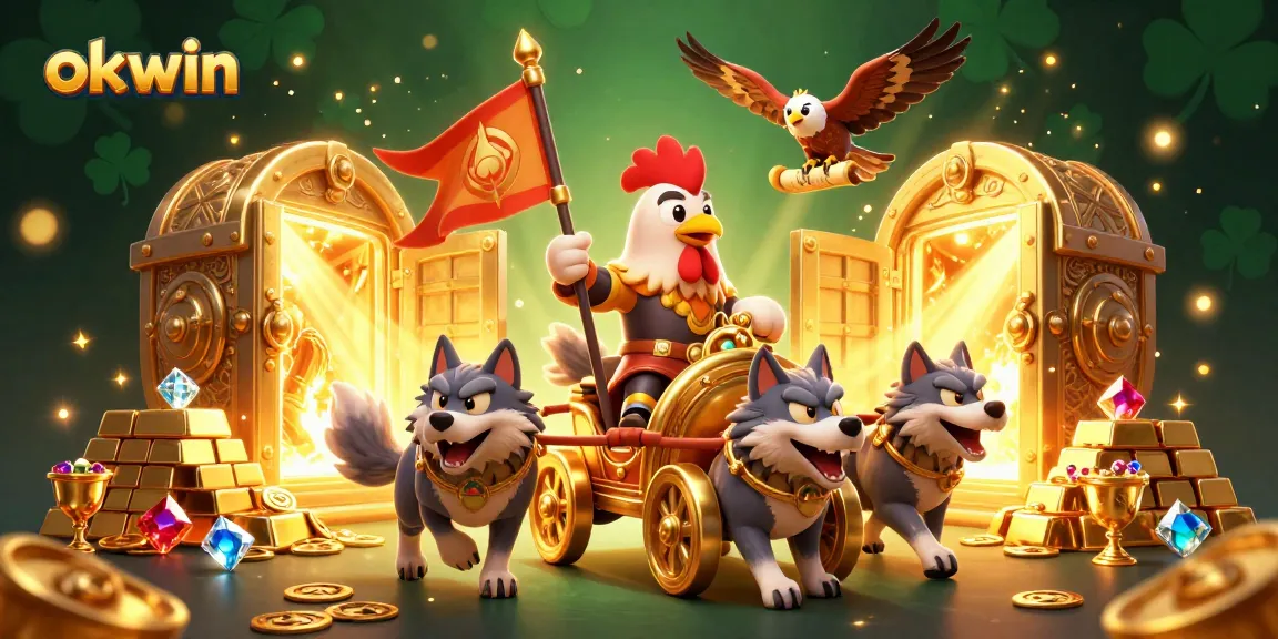 Engage in thrilling okwin gaming adventures with golden treasures and lively characters.