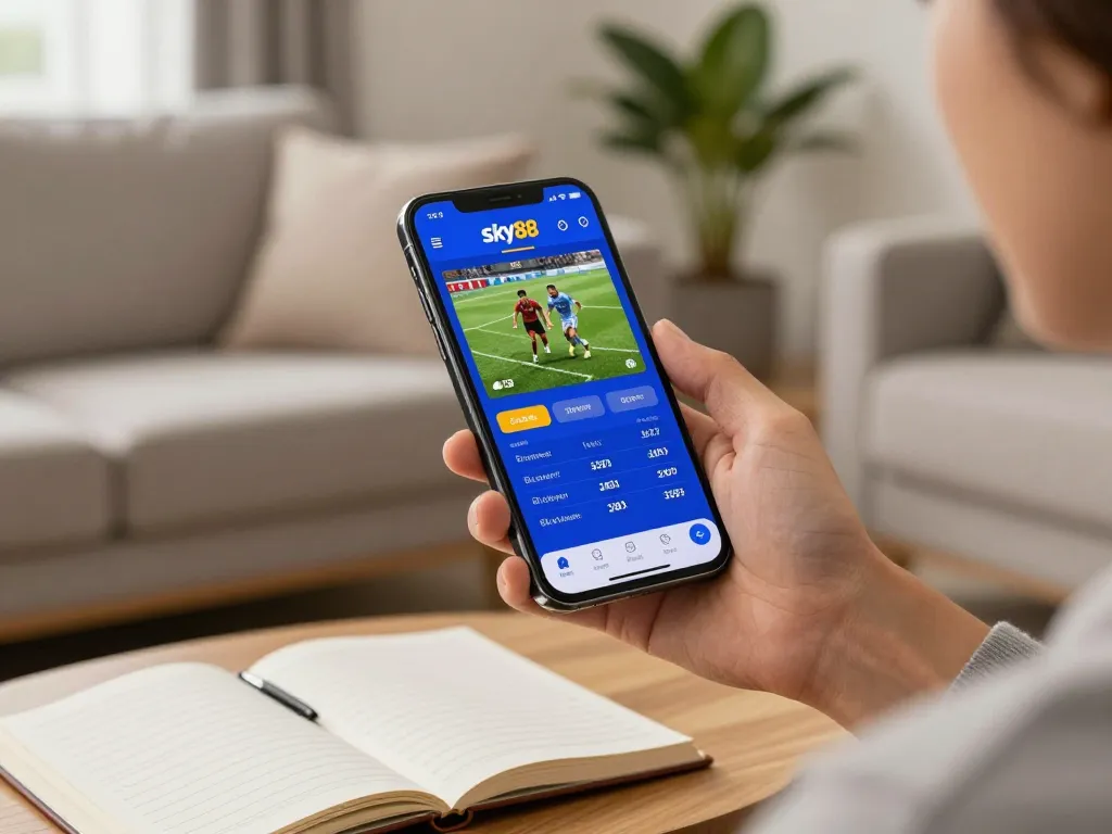 Tải app Sky88 to access live sports betting easily from your smartphone