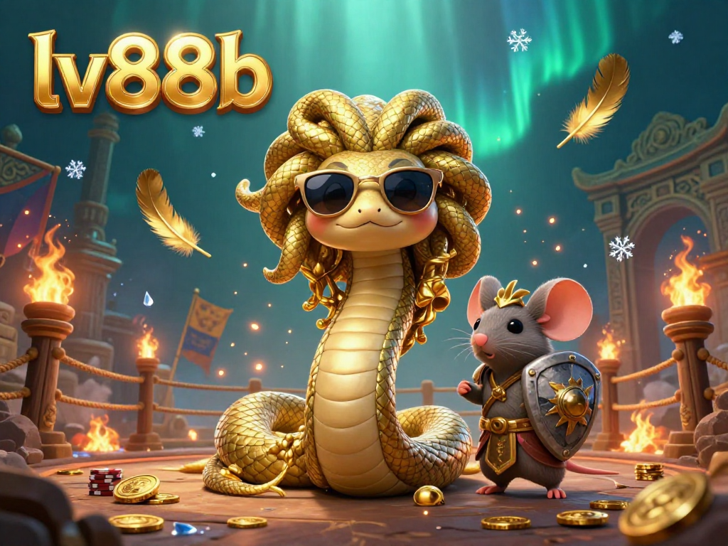 Experience the excitement of winning at lv88b with this vibrant 3D casino illustration showcasing dynamic gameplay elements.