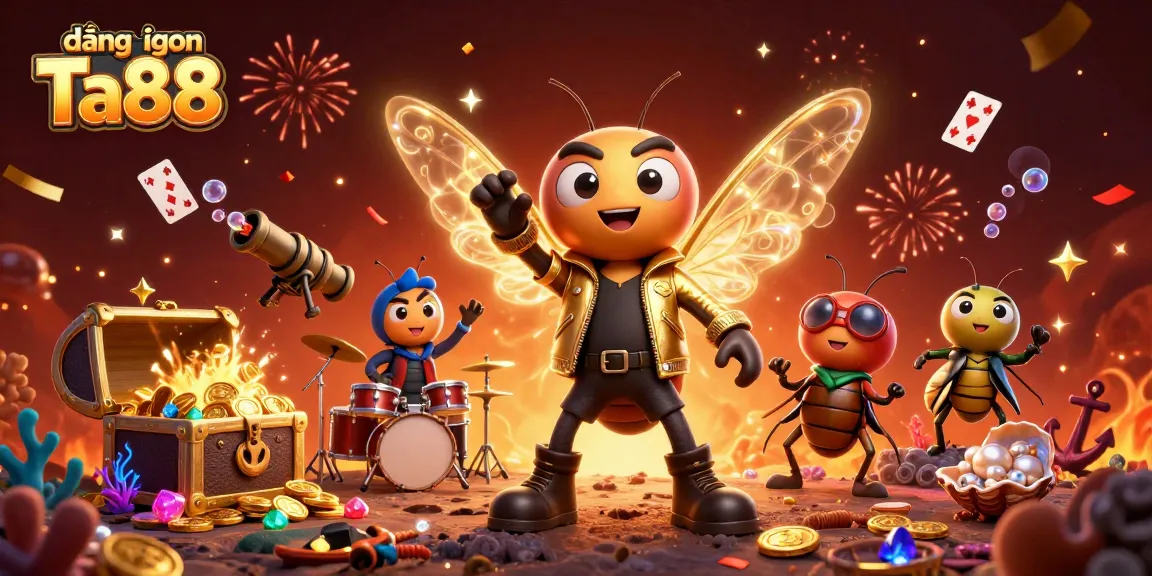 Join the action and đăng nhập Ta88 with vibrant casino excitement and colorful characters.