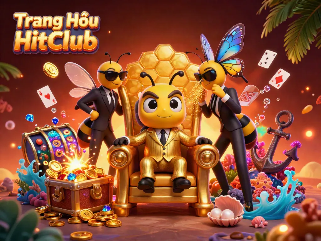 Experience exciting gaming at Trang Chủ HitClub with a dazzling array of underwater treasures and card games.