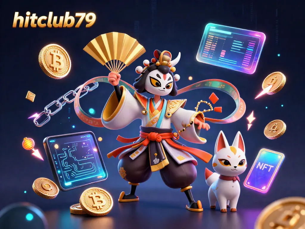 Engage with hitclub79's vibrant casino experience featuring a dynamic kabuki warrior scene.