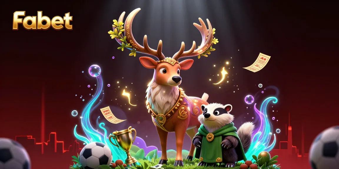 Place your bets at Fabet with a dynamic 3D illustration showcasing thrilling sports betting elements.