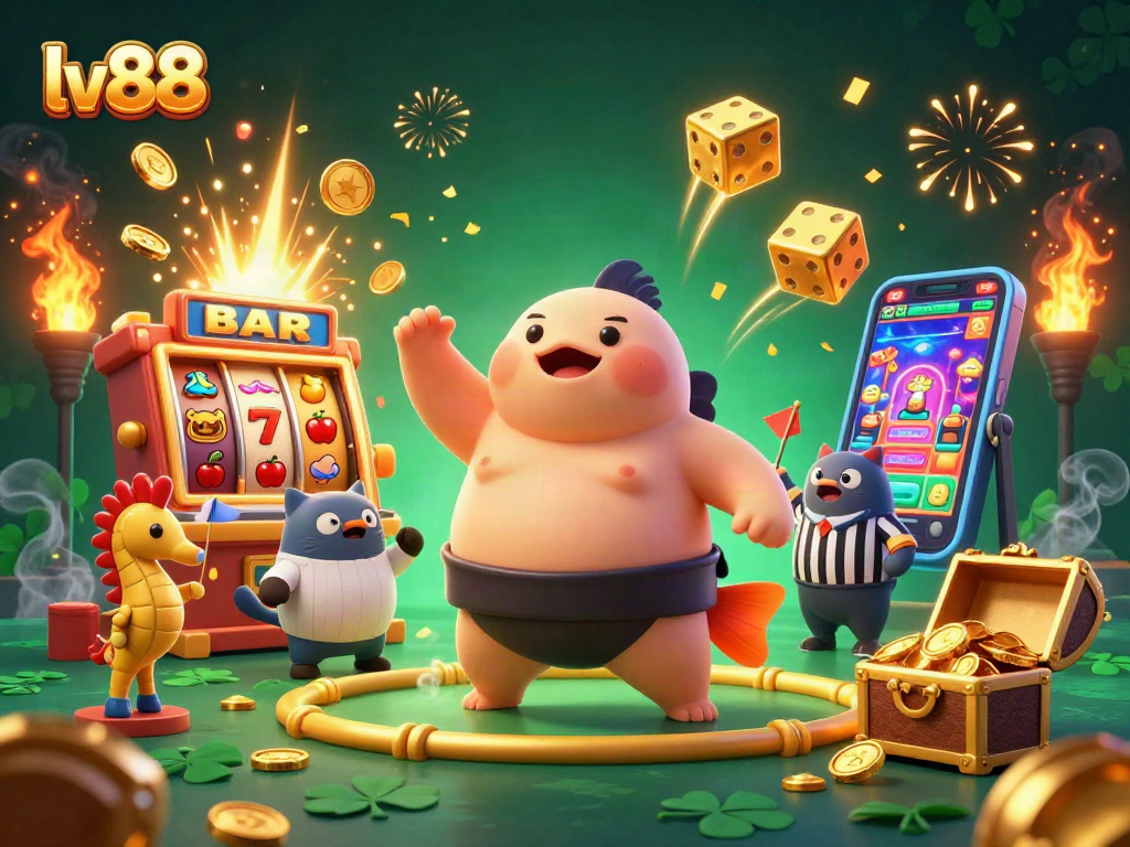 Experience the joy of winning jackpots at lv88 with a colorful underwater casino adventure featuring dynamic gaming action.