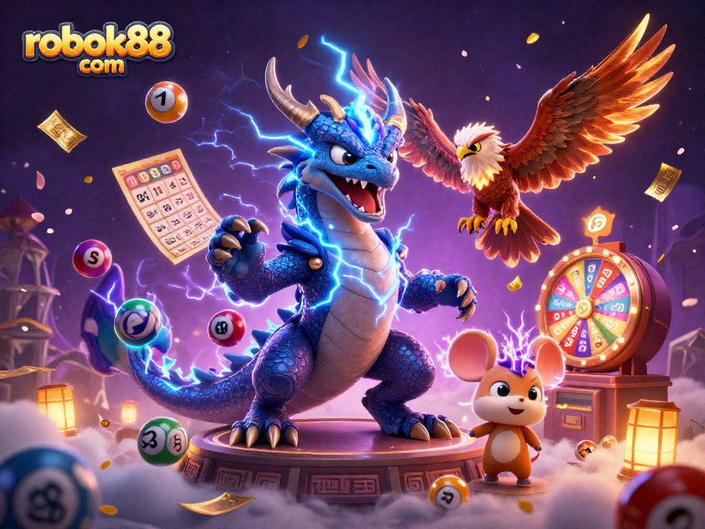 Engage with rokok88 com's thrilling gameplay experience featuring vibrant lottery elements and dynamic characters.