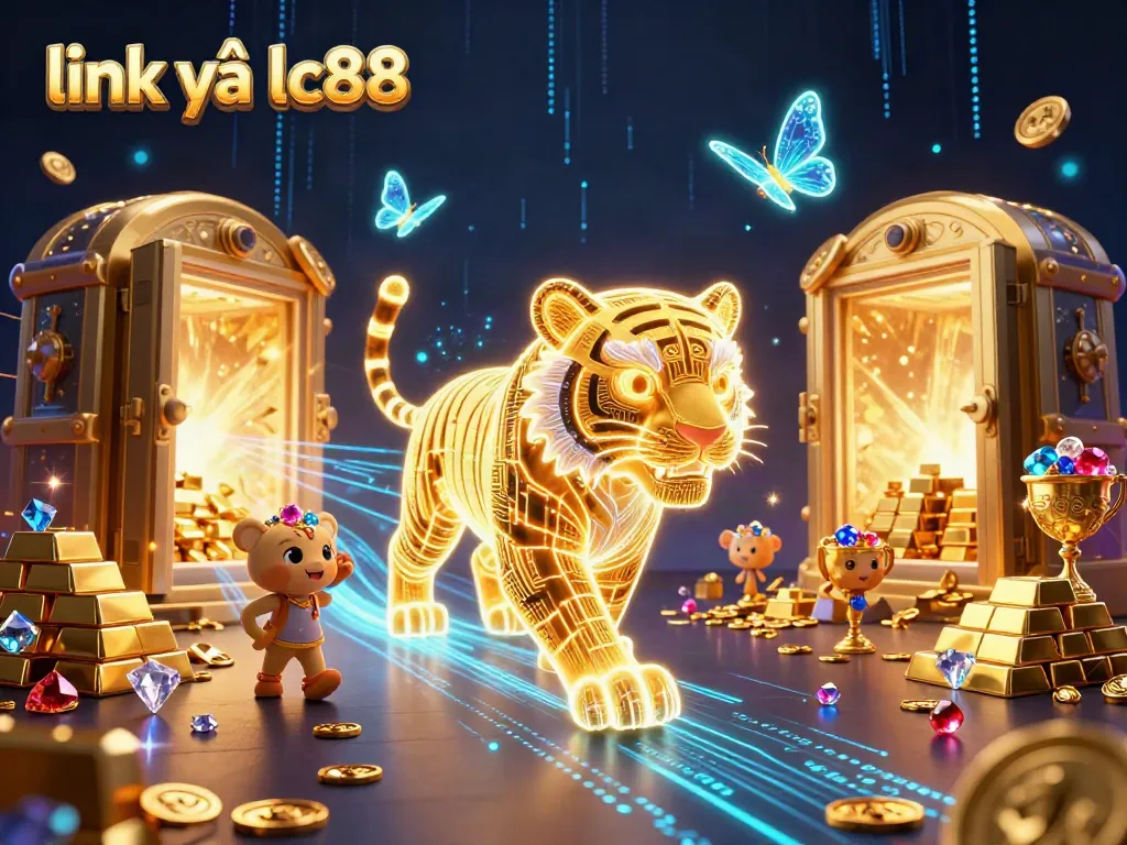 Experience thrilling gameplay with link vào lc88 in a vibrant 3D casino world full of glowing treasures and engaging characters.