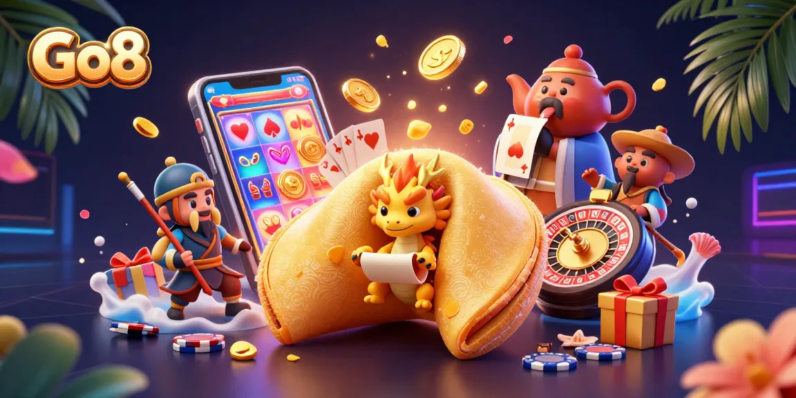 Engage with Go8's thrilling gaming experience featuring a wise dragon and golden winds of fortune.