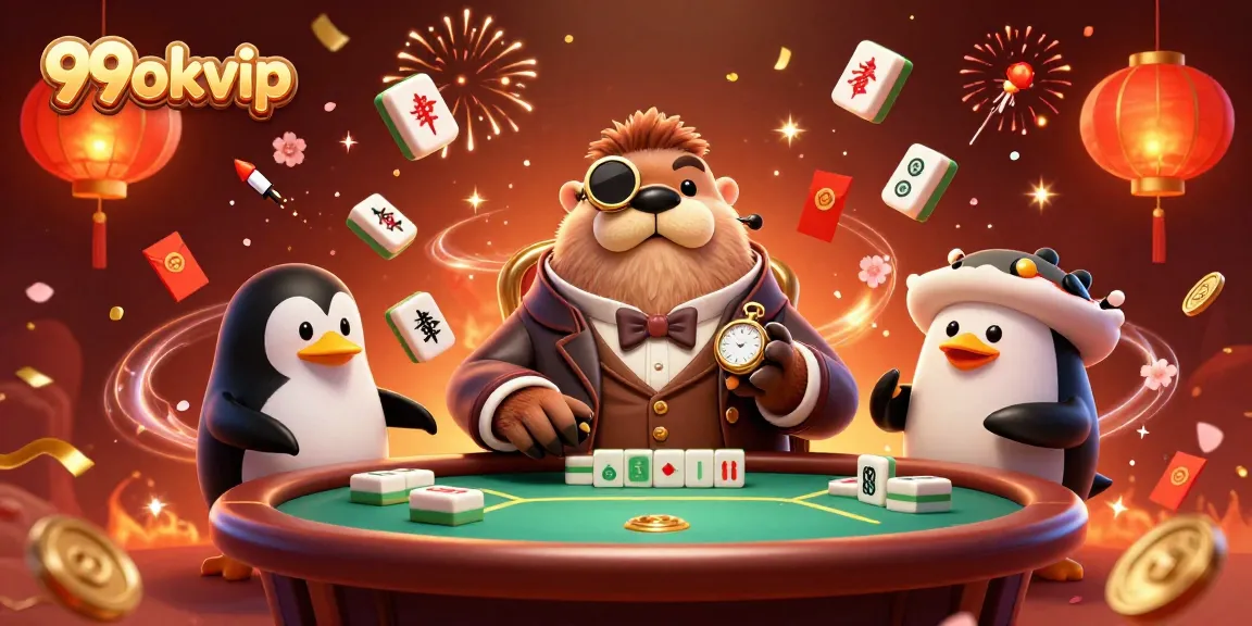 Join the exciting world of 99okvip; experience a vibrant underwater poker game with unique characters and elements.